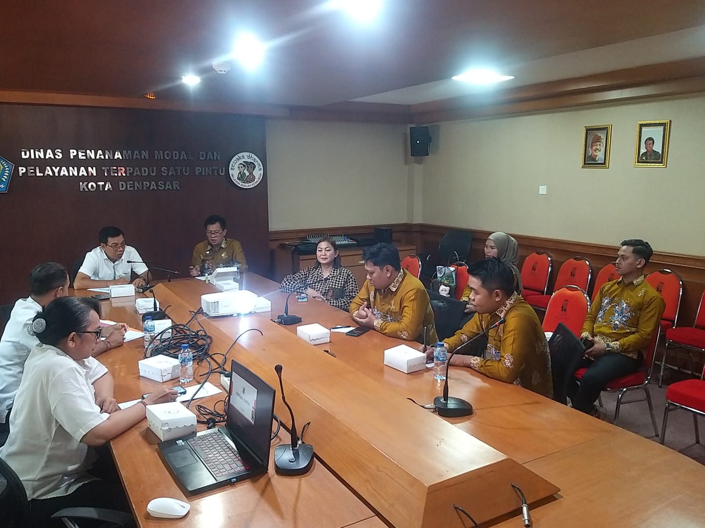 Kunjungan dari DPMPTSP Kabupaten Murung Raya