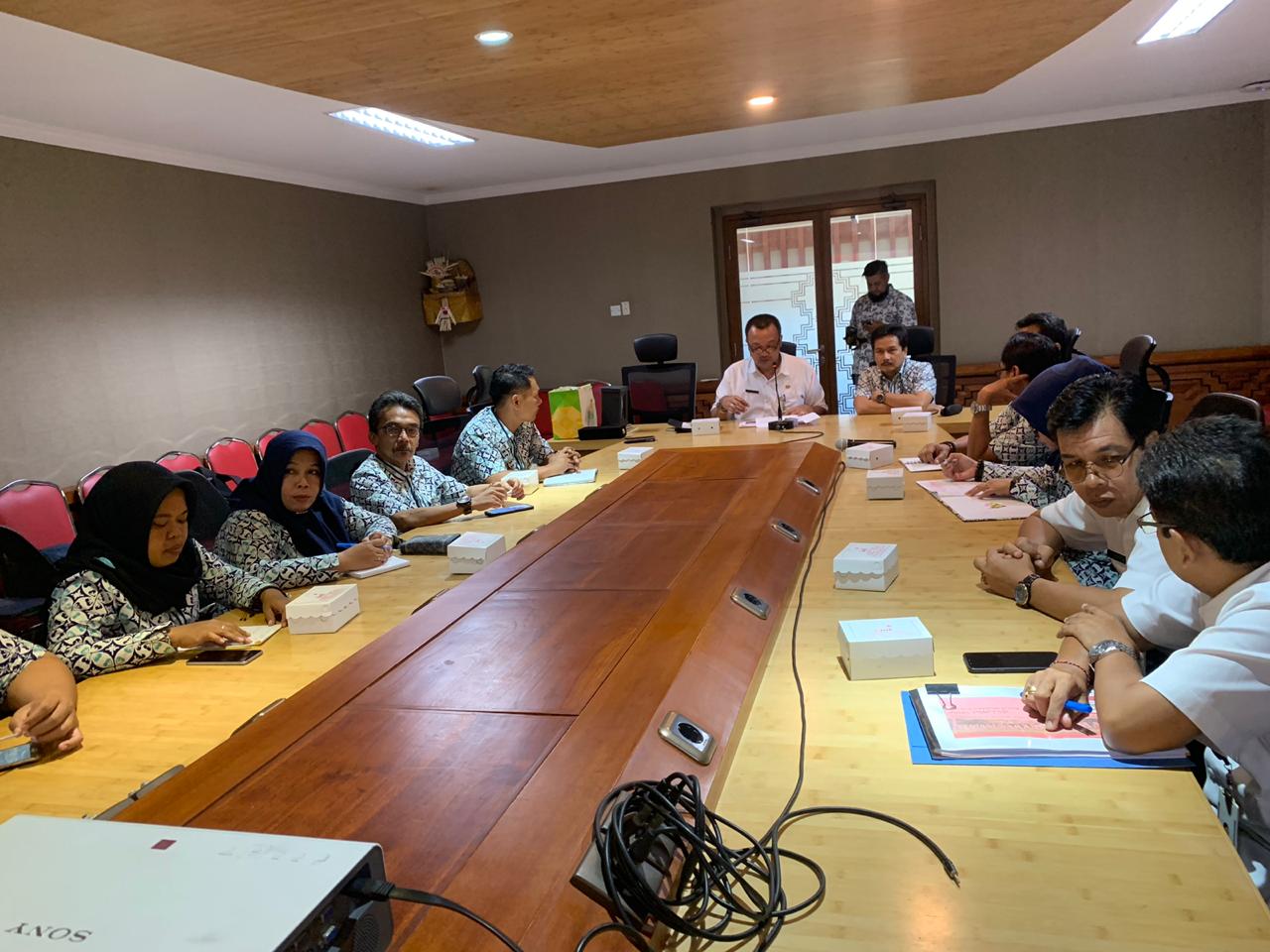 Penerimaan Tamu Kabupaten Subang